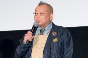 笑福亭鶴瓶、映画『あまろっく』完成披露舞台挨拶に登場