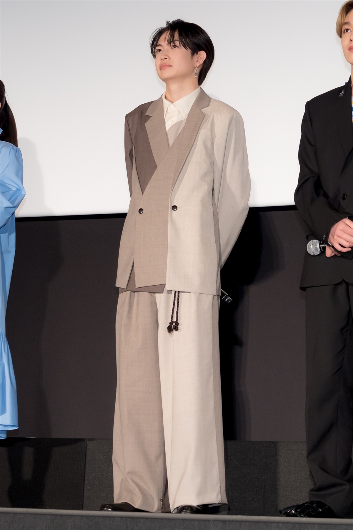 宮世琉弥、初主演映画の舞台あいさつで「超緊張」　監督からの無茶振りにタジタジ