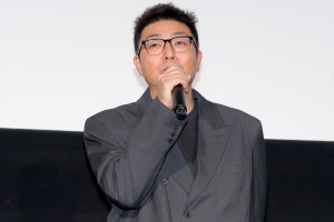 中村和宏監督、映画『あまろっく』完成披露舞台挨拶に登場