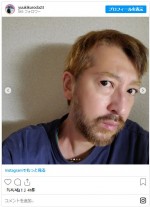 黒田勇樹、黒髪→金髪でイメージ激変　※「黒田勇樹」インスタグラム