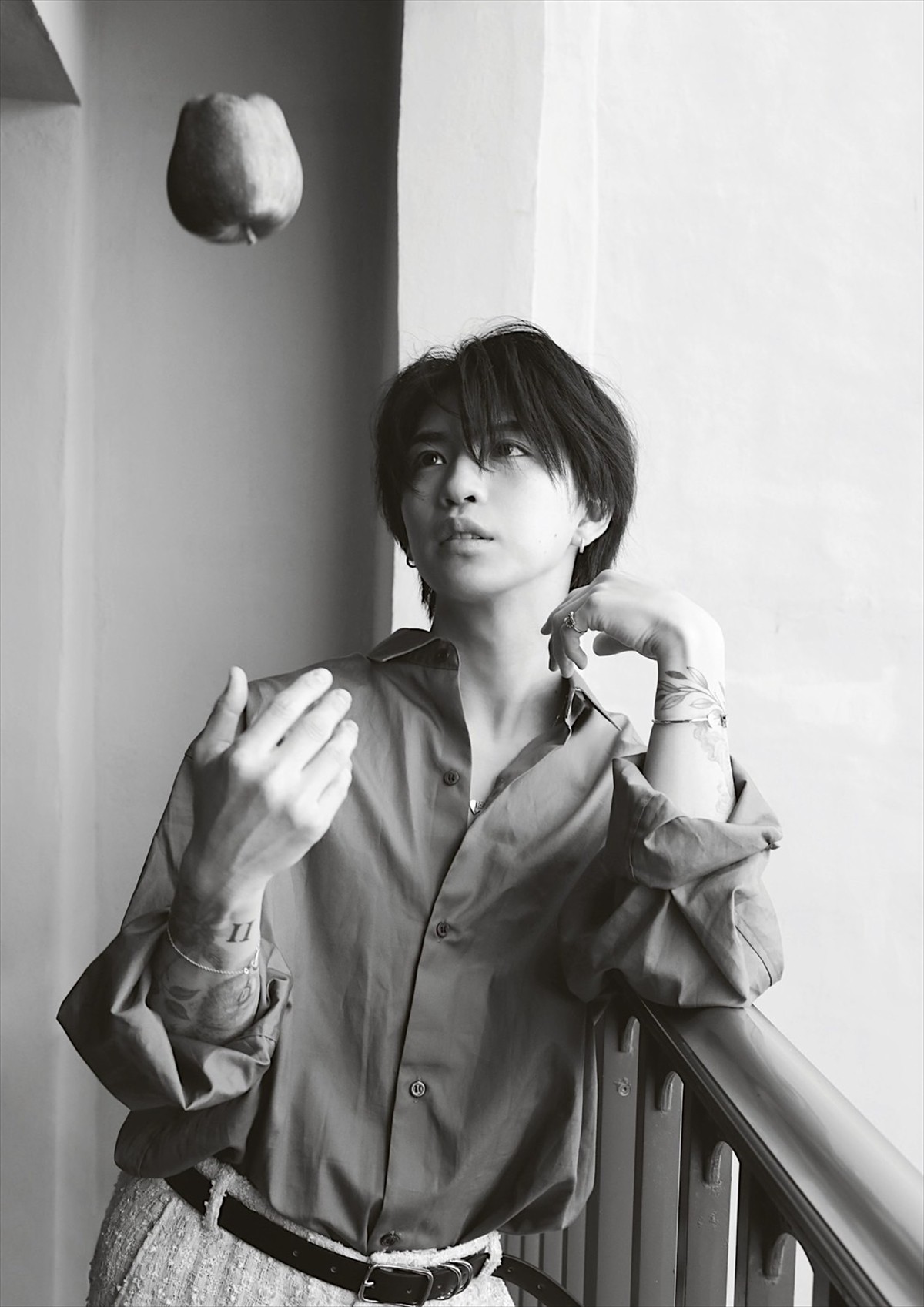 岩橋玄樹、プライベートでの目標は球速130キロ　1st写真集の点数は「130点！」
