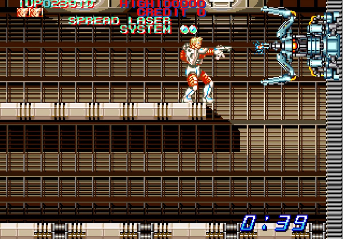 Switch／PS4『アーケードアーカイブス  サプライズアタック』3月21日に配信　宇宙を舞台に戦う横スクアクション