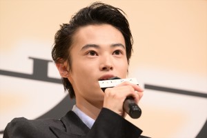 窪塚愛流、映画『ハピネス』完成披露試写会に登場