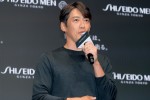 「SHISEIDO MEN 美容カウンセリングイベント」に登壇した反町隆史