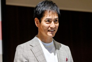 ドラマ『ミス・ターゲット』制作発表会見に出席した沢村一樹