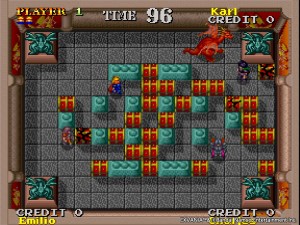 Switch／PS4『アーケードアーカイブス  エクスバニア』4月4日に配信　爆発するオーブでライバルを倒せ