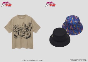 『ジョジョの奇妙な冒険』×「グラニフ」がコラボ！ “柱の男”のTシャツなど全12種登場へ