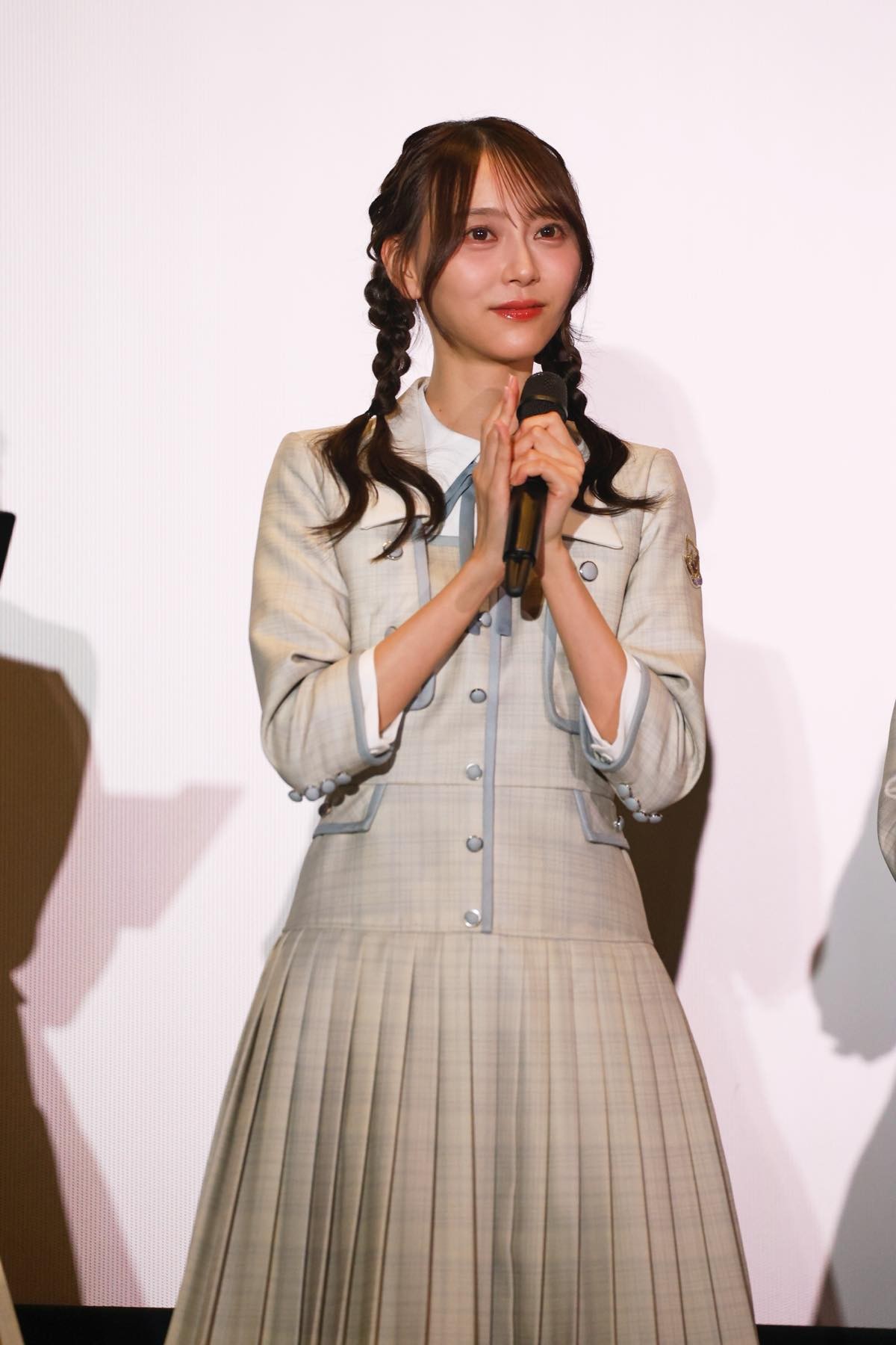 元乃木坂46・北川悠理、約1年ぶりにファンの前に　いきなり涙ぐみ…司会の田村真佑びっくり「泣いてる！」