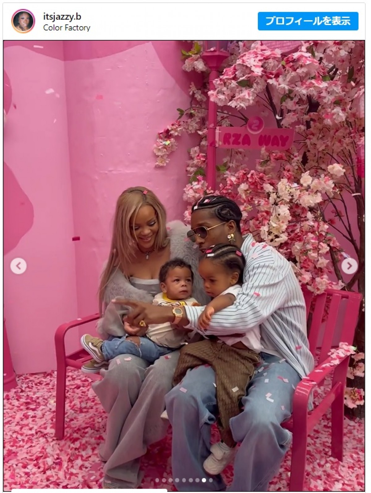 リアーナ&エイサップ・ロッキー、長男RZAの2歳の誕生日をNYで盛大にお祝い!※「Jasmine B. Cook」インスタグラム