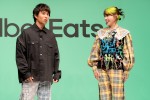 中尾明慶＆仲里依紗、Uber Eats 新CM公開記念「Uber Eats 博士」認定式に登場