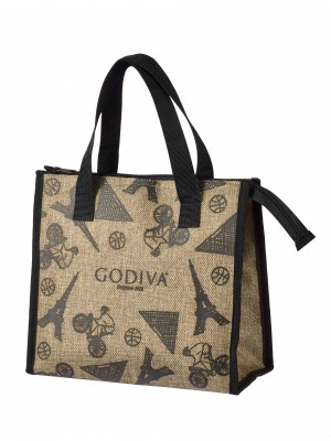 ゴディバ“夏のハッピーバッグ”発売決定！　麻風素材の「保冷バッグ」付きの夏季限定セット