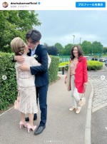 孫の卒業式に出席したデヴィ夫人　※「デヴィ夫人」インスタグラム