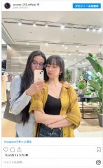 本当に仲良し！　Cocomi＆Koki,姉妹のおデートショット　※「Cocomi」インスタグラム