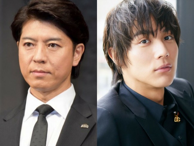 (左から)上川隆也、中川大志