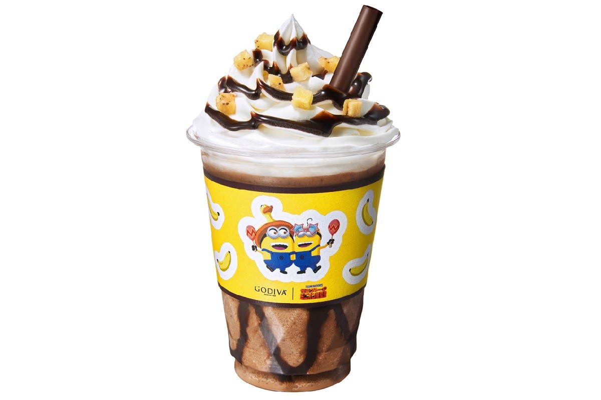 「ゴディバ」×ミニオンがコラボ！　バナナ味のドリンクや“アイス＆保冷バッグのセット”発売へ