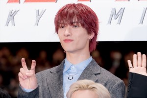 JO1・金城碧海、映画『逃走中 THE MOVIE』完成披露舞台挨拶に登場