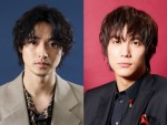 『水球ヤンキース』出演していた（左から）山崎賢人、中川大志