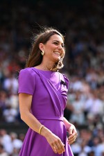 キャサリン妃がウィンブルドンに！　パープルのワンピースに秘められた思いがあった？