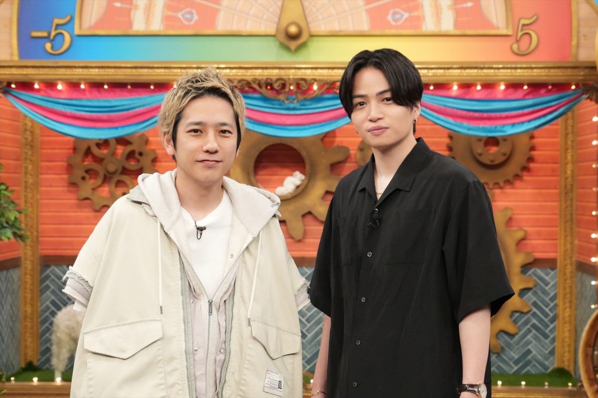 ゴールデンに進出する『ニノさん』 (左から)二宮和也、菊池風磨