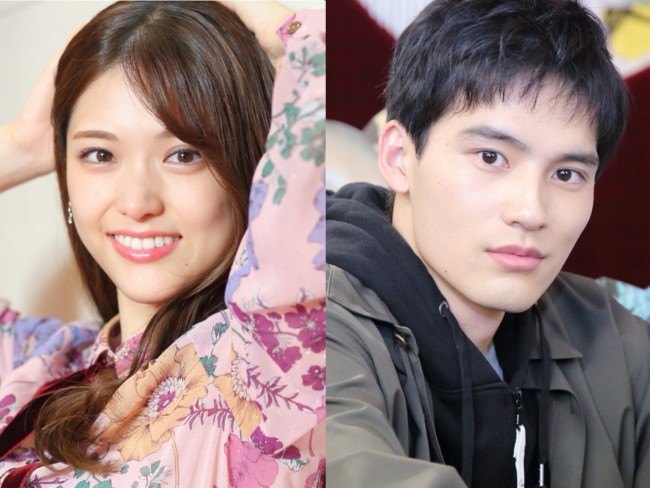 (左から)松村沙友理、水上恒司