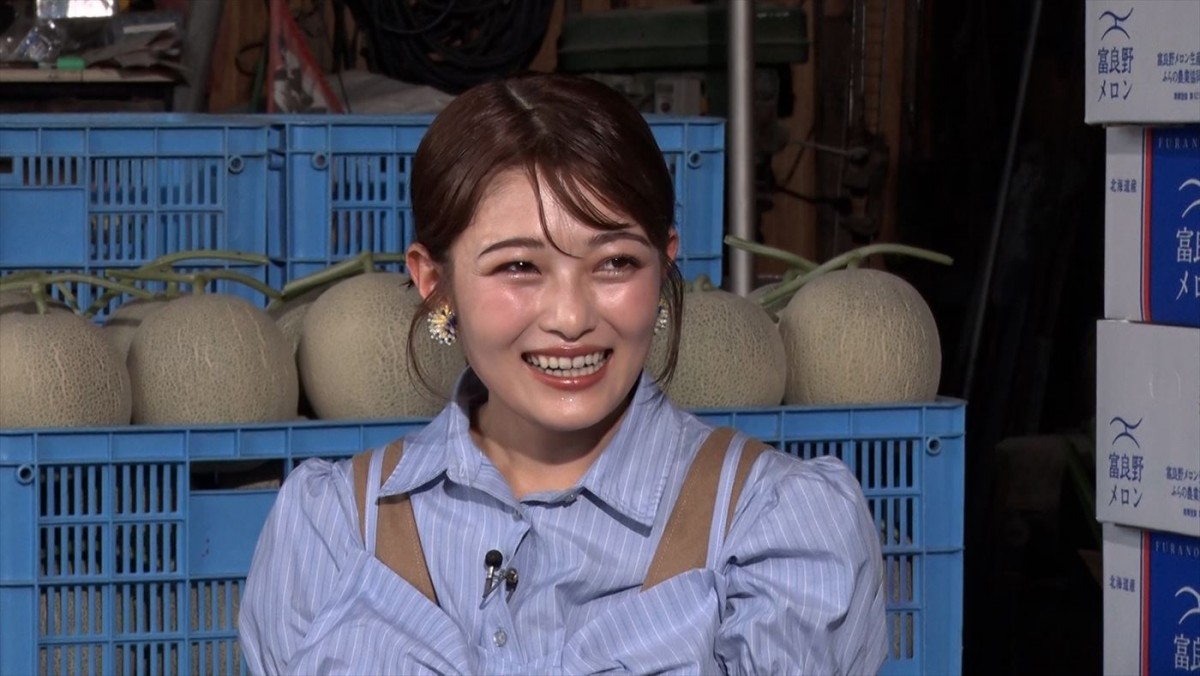 2人の運命を変えたスキーマジックとは？　北海道・富良野の巨大メロン農家夫婦が登場　今週の『新婚さん』