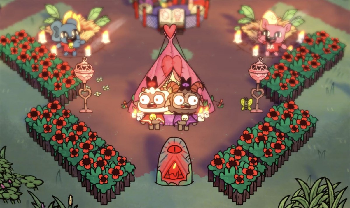 カルト教団を作り上げるアクションADV『Cult of the Lamb』、無料大型アップデート「Unholy Alliance（不浄なる同盟）」がリリース　ローカル協力プレイモードが追加