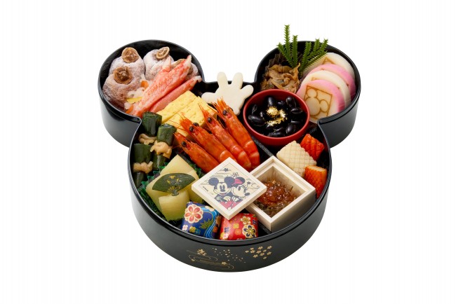 美品ミッキーお正月お重風呂敷付き 美品ミッキーお正月お重風呂敷付き