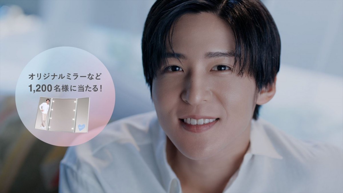 目黒蓮、コーセー敏感肌ケアキャンペーン新CMに出演！　顔のアップに「ちょっと恥ずかしかった」　自身のスキンケアも語る