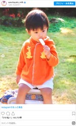 佐野勇斗、幼少期ショットを披露　※「佐野勇斗」インスタグラム