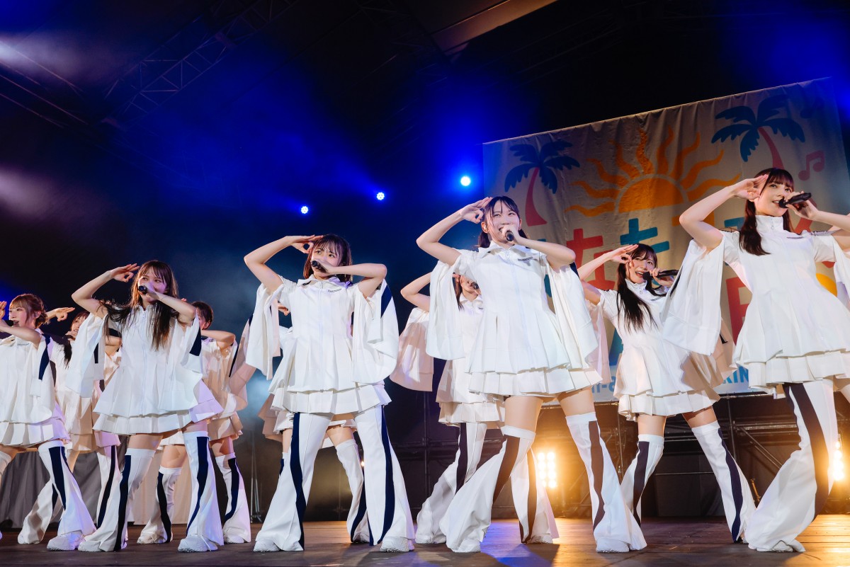 日向坂46、「ひなたフェス2024」開催　水の演出復活でファンびしょ濡れ　念願の東京ドームライブも発表