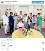 番組出演たちの集合ショット　※「矢口真里」インスタグラム