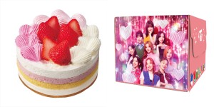 ファミマ“TWICEのクリスマスケーキ”が発売決定！　3種のアク リルオーナメント付き