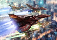 『雷電 NOVA（ライデンノヴァ）』パッケージアート