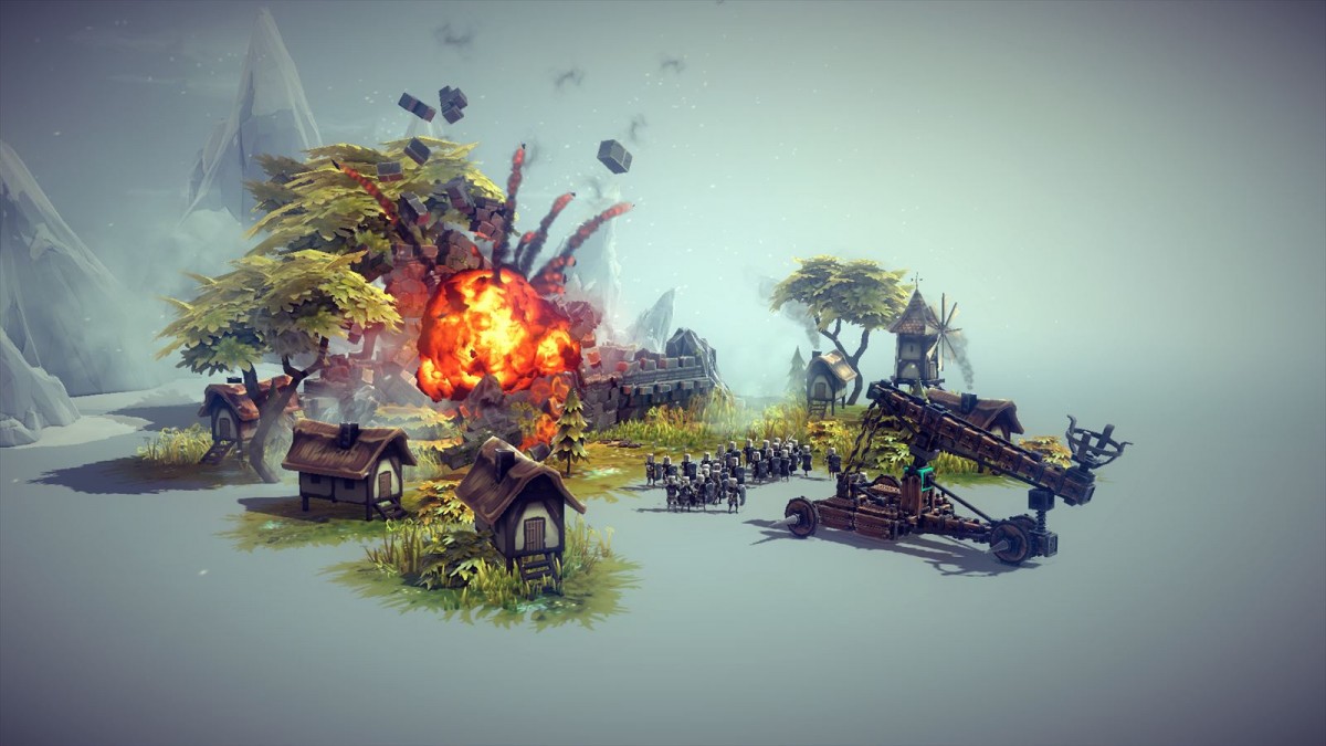 最強マシンを作る兵器サンドボックス『Besiege - ビシージ -』、スイッチ／PS4／PS5向けに12月12日発売　パッケージ版の予約も開始
