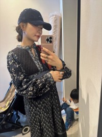 年下夫の心強い言葉で決めた桃のお出かけコーデ　※「桃」ブログ