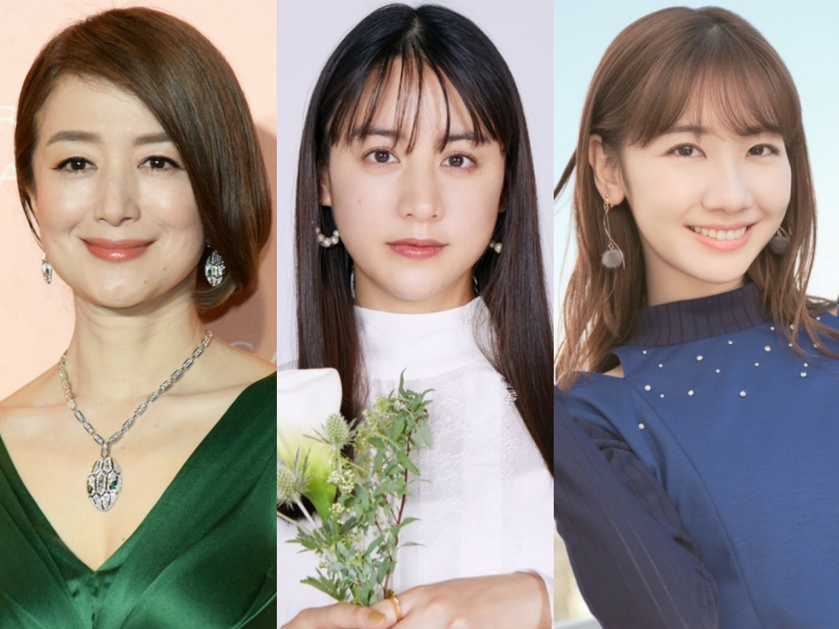 (左から)鈴木京香、山本美月、柏木由紀