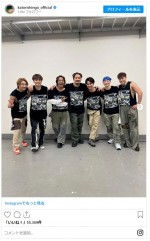 香取慎吾、GENERATIONSに溶け込む ※「香取慎吾」インスタグラム