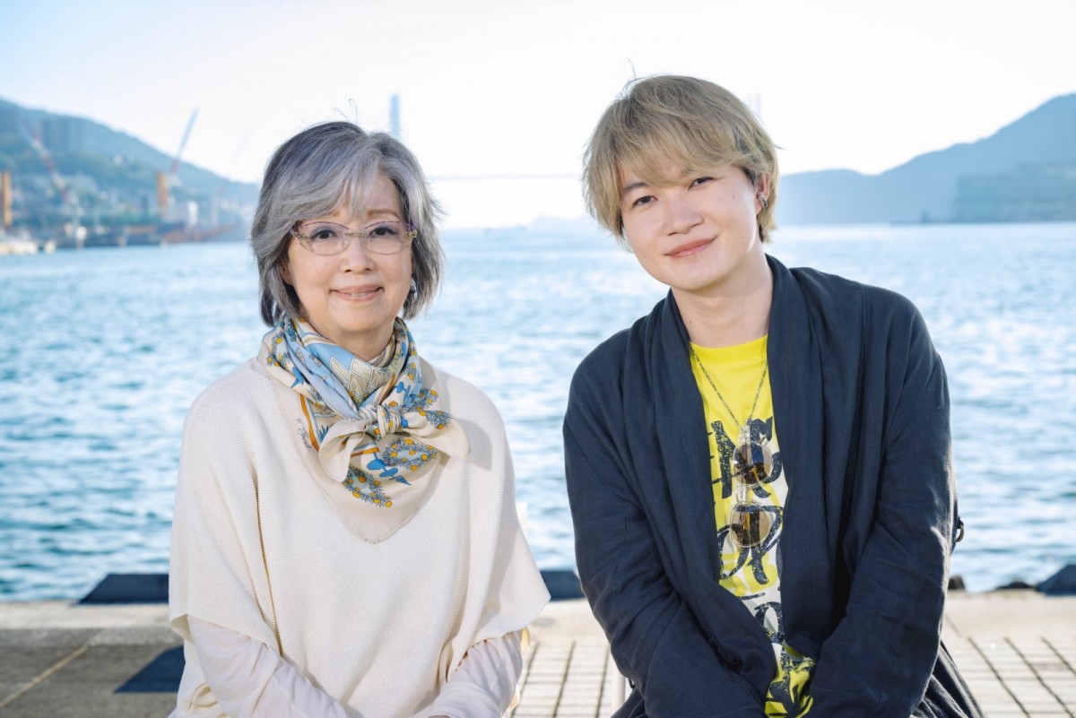ドラマ『海に眠るダイヤモンド』に出演する(左から)宮本信子、神木隆之介