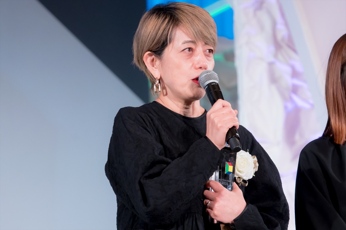 内田有紀、『燕は戻ってこない』で助演女優賞受賞「言葉の重みを感じております」＜東京ドラマアウォード 2024＞