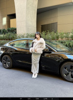 中村里砂、愛車とのショットに反響　※「中村里砂」エックス