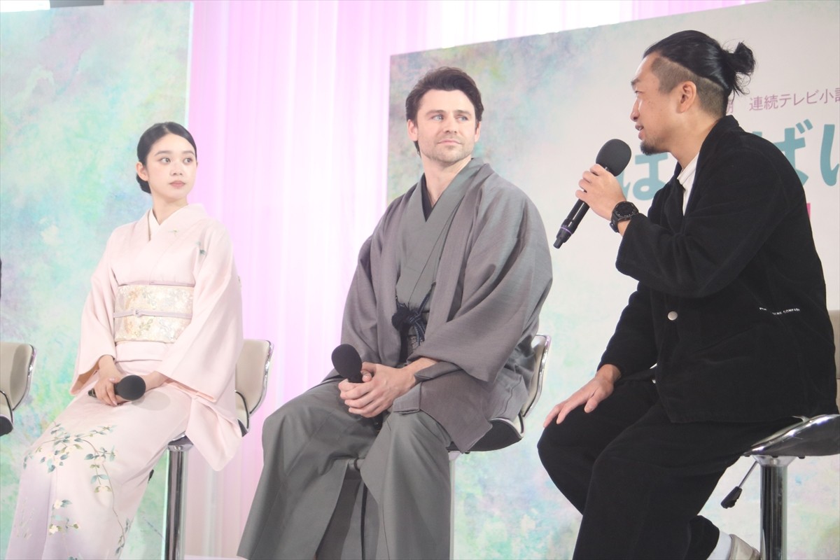 朝ドラ『ばけばけ』ヒロインの夫役は『SHOGUN 将軍』出演の英国人俳優　お気に入りの日本語は「臨機応変」