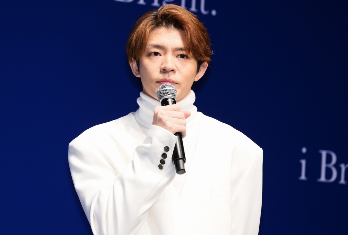 Number_i、3人揃ってメディアイベントに初登場　輝くために心がけていることを明かす