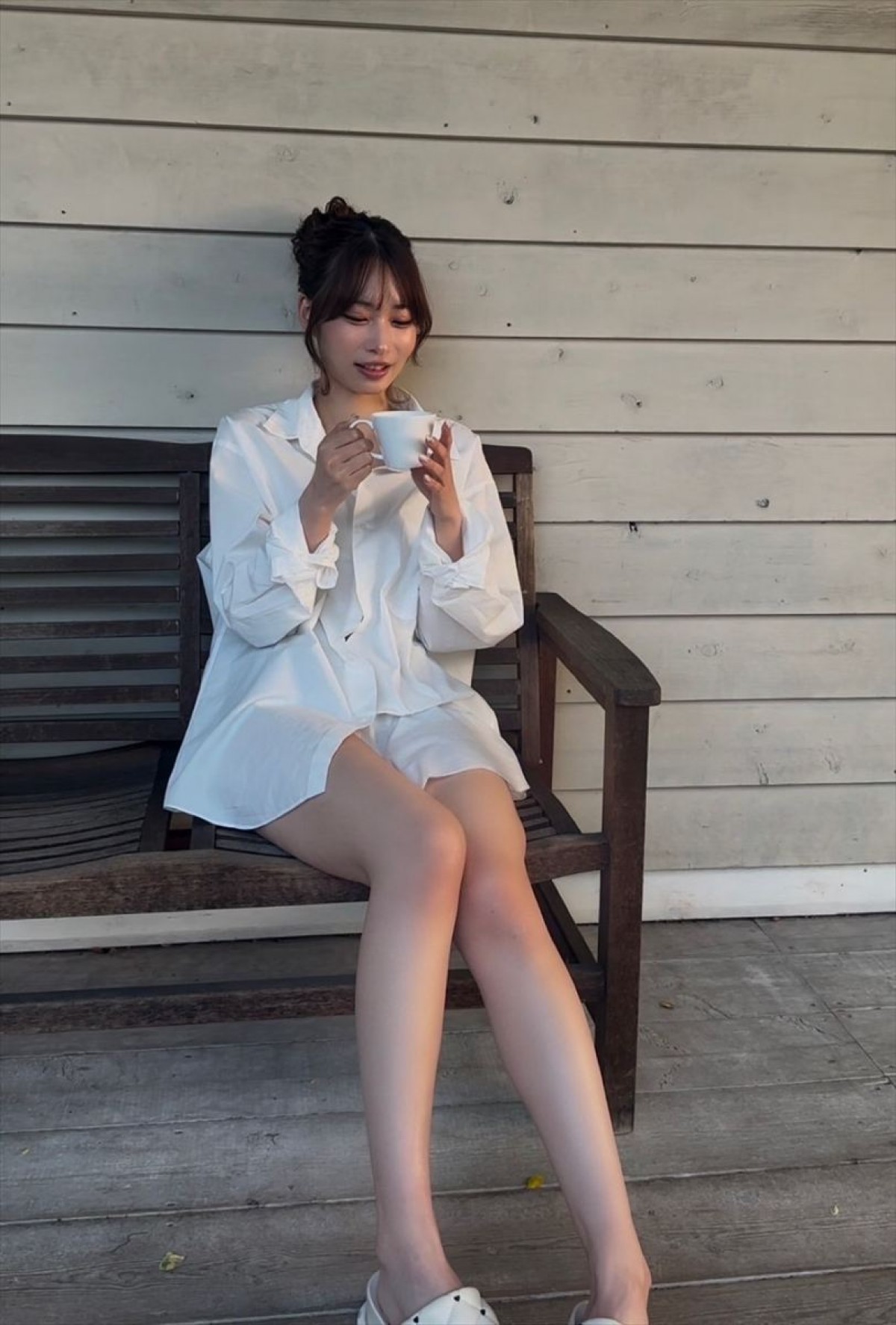 “日本一美しいドラマー”大野真依、過去一攻めたオフショット公開　クラファンで写真集作成中