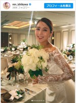 石川恋、美しさ爆発のドレスショットを多数公開　※「石川恋」インスタグラム