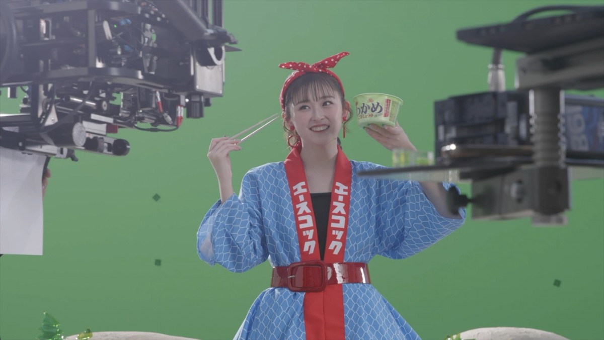 ゆうちゃみ、「わかめラーメン」3代目CMキャラクターに！　おなじみのCMが令和版で登場