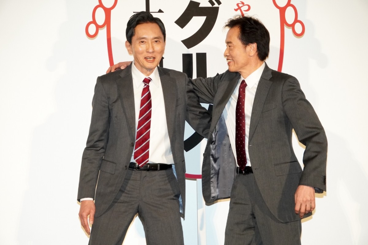 『劇映画 孤独のグルメ』五郎＆六郎が揃い踏み！松重豊、遠藤憲一の横が「安心できる」　次回は双子役を希望？