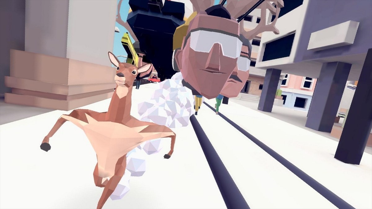 『ごく普通の鹿のゲーム　DEEEER Simulator』がTVアニメ『しかのこのこのここしたんたん』とコラボ決定　期間限定でダンスが「しかのこダンス」に
