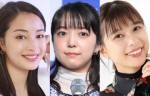 （左から）広瀬すず、上白石萌音、芳根京子