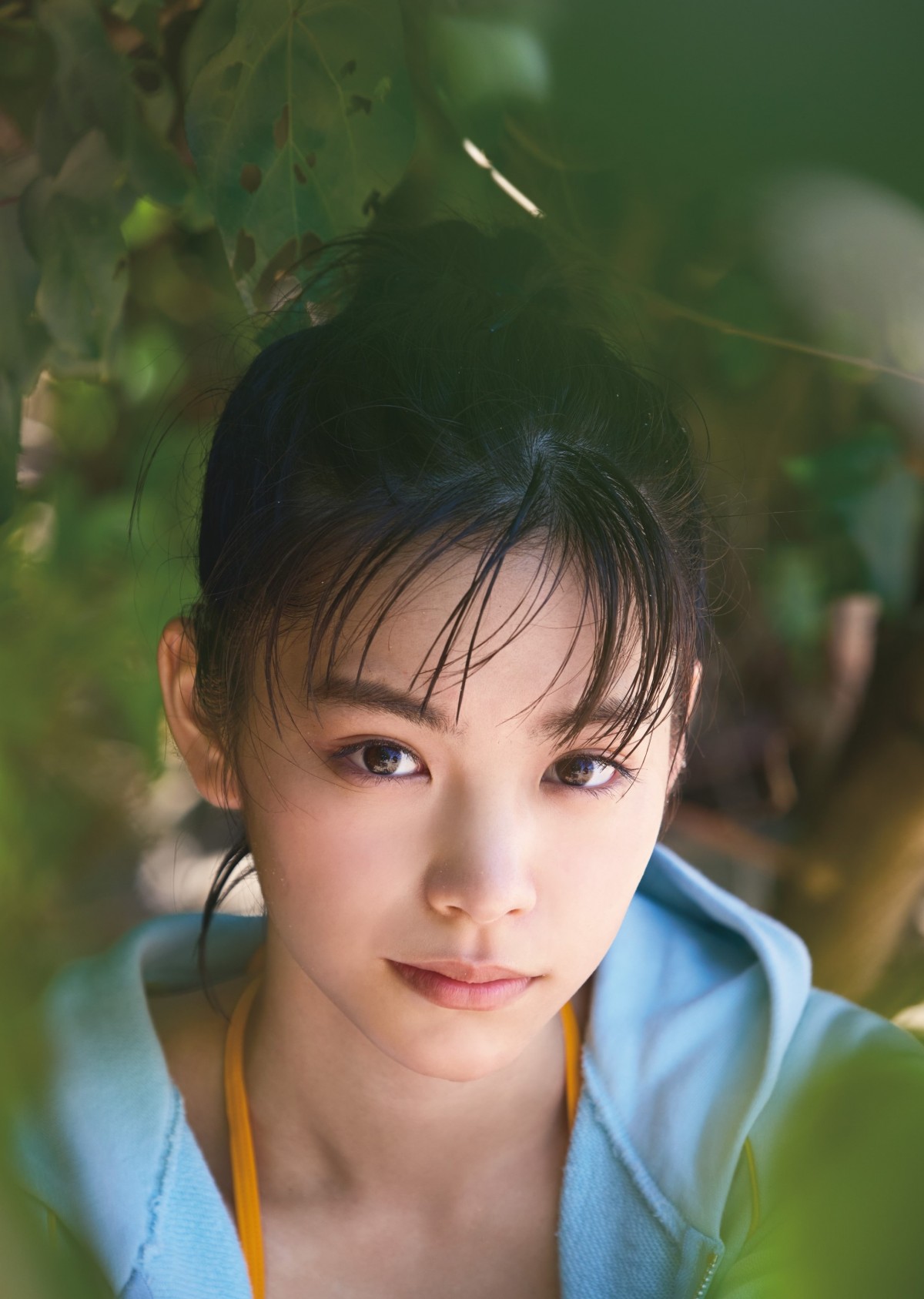 當真あみ、汗水流した剣道部ショット　1st写真集より公開カット