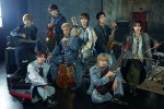 B＆ZAI（バンザイ）　（左から）今野大輝、本高克樹、稲葉通陽、鈴木悠仁、橋本涼、矢花黎、菅田琳寧、川﨑星輝、川崎星輝